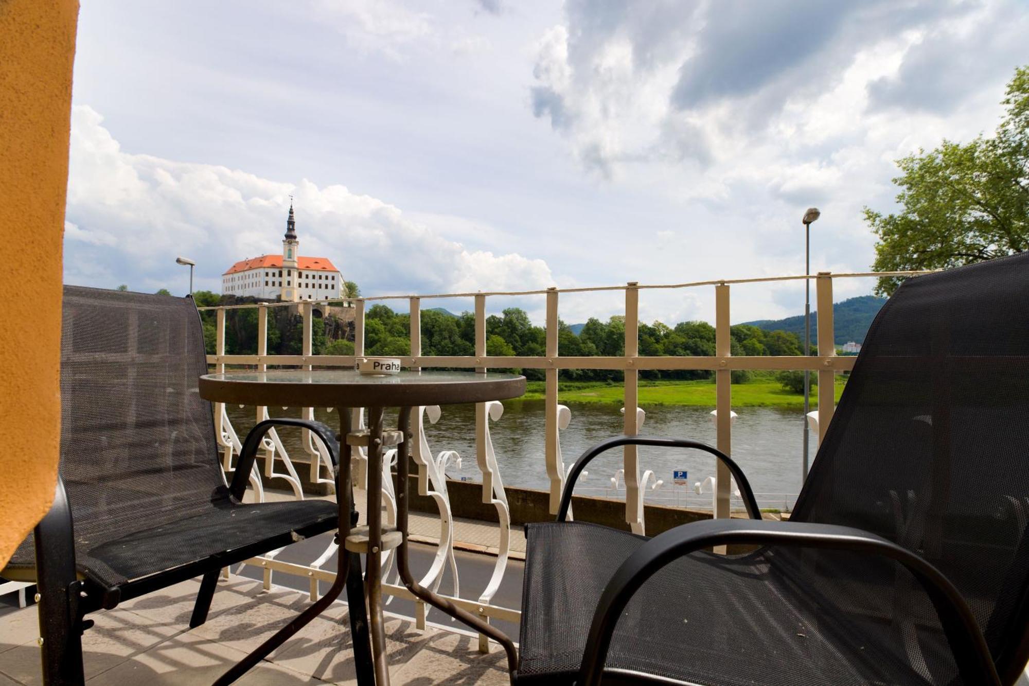 Apartmany Decin Luaran gambar